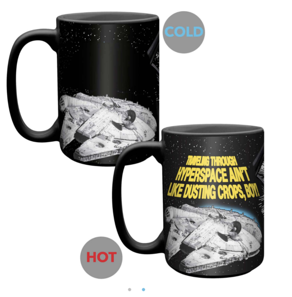 Star Wars Millennium Falcon Color Changing Coffee Mug 