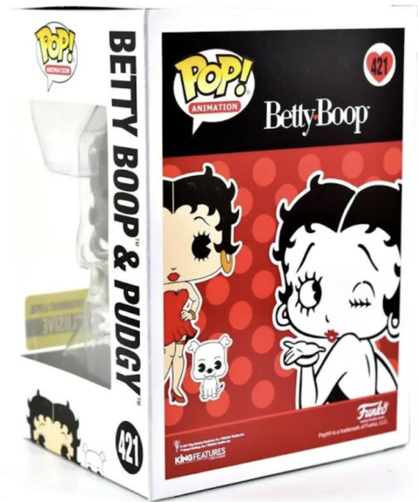 Funko Pop Animation Betty Boop & Pudgy #421 Entertainment Earth - Image 4