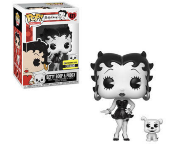 Funko Pop Animation Betty Boop & Pudgy #421 Entertainment Earth