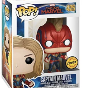 Funko Pop! Marvel: Captain Marvel - Captain Marvel #425 Masked Chase Bobblehead