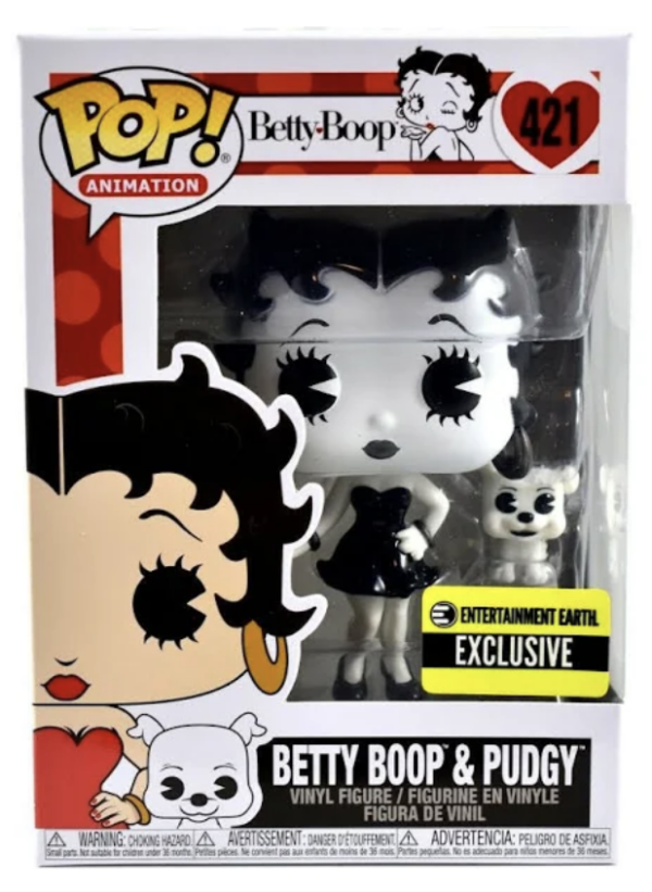 Funko Pop Animation Betty Boop & Pudgy #421 Entertainment Earth - Image 3